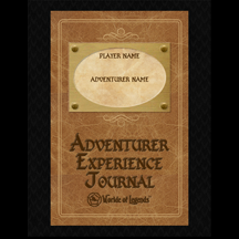 Worlde of Legends™ Player Experience Journal